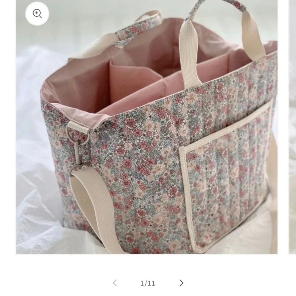 New Floral Diaper Bag